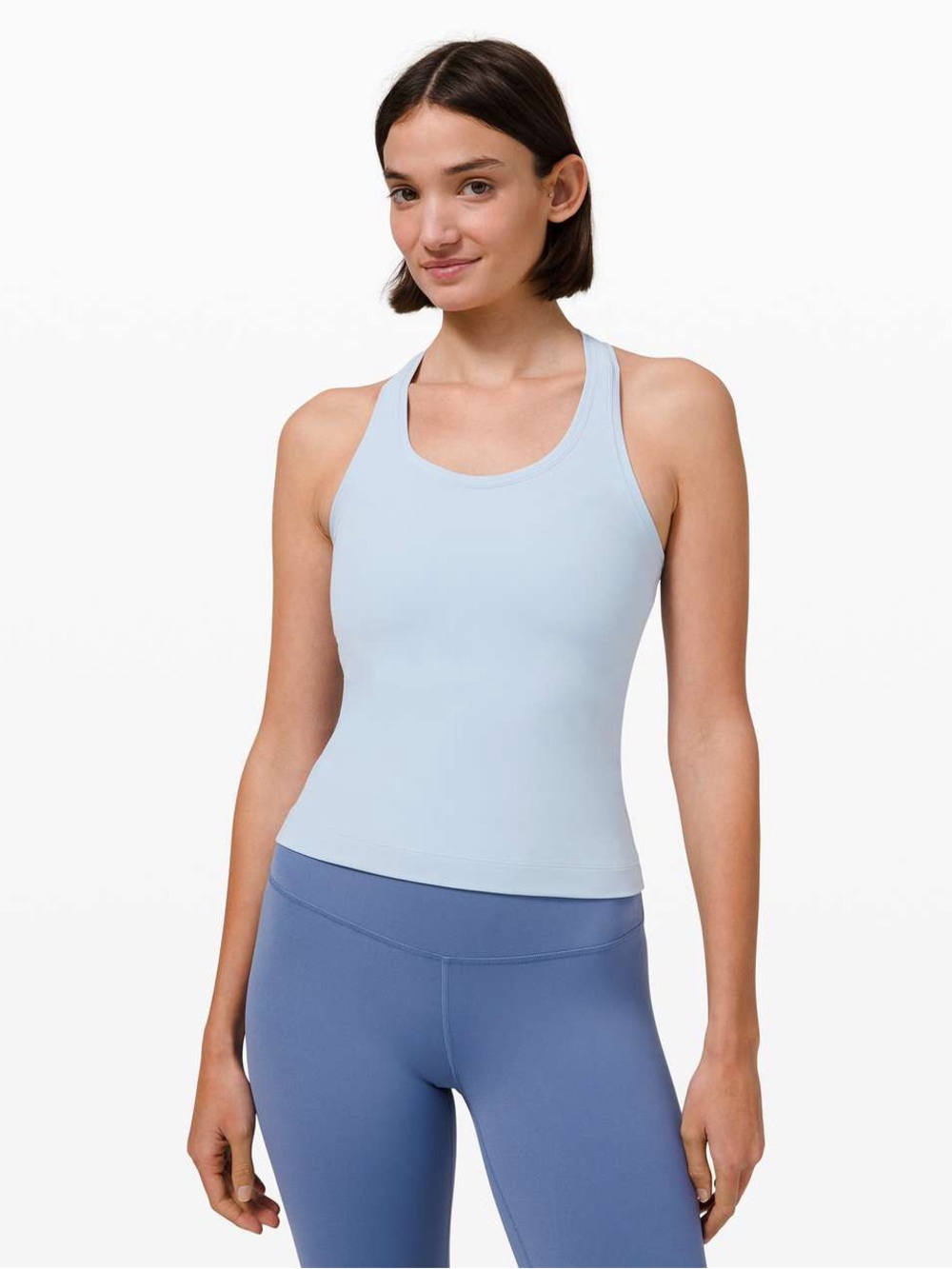 lululemon athletica Light Blue Racerback Tank